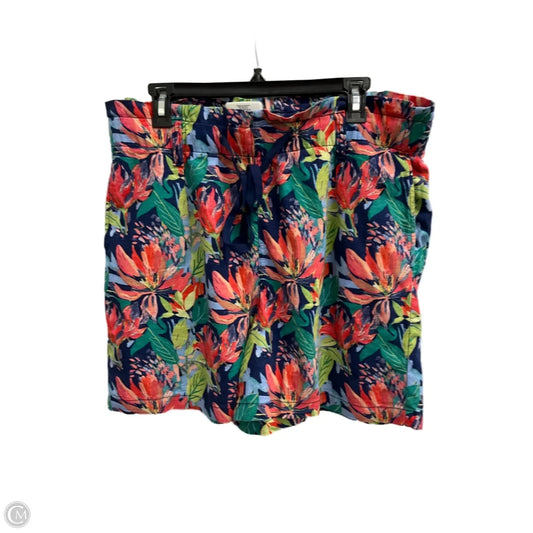 Shorts By St Johns Bay In Floral Print, Size: L