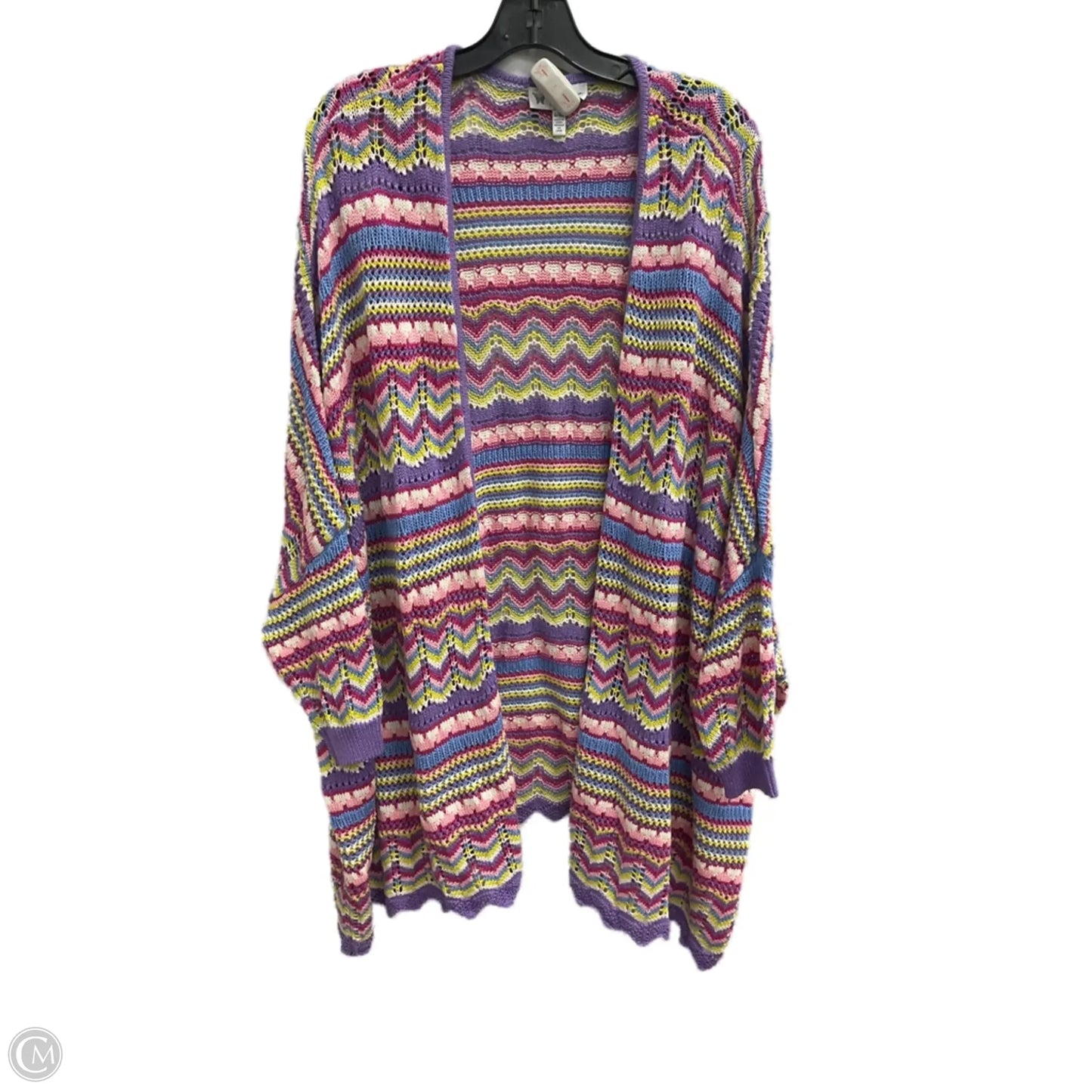 Cardigan By Jessica Simpson In Multi-colored, Size: Xl