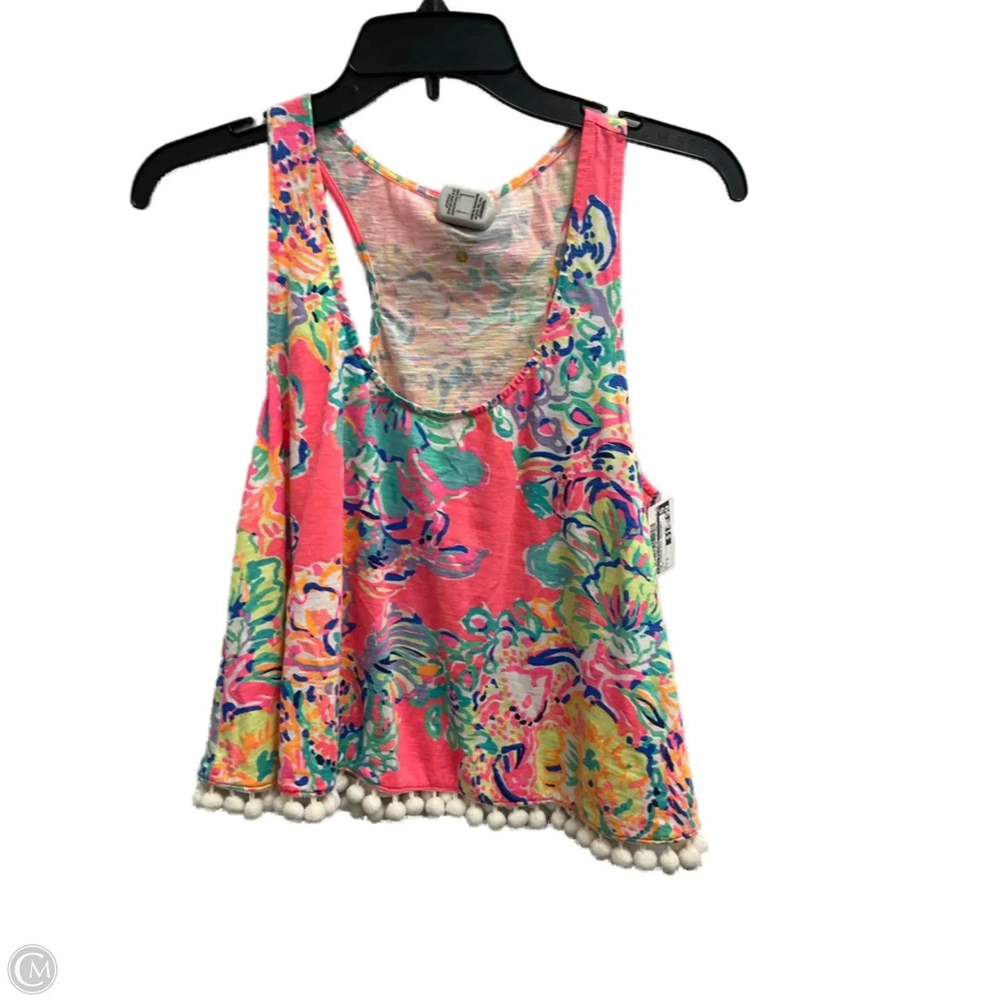Top Sleeveless Designer By Lilly Pulitzer In Pink, Size: S