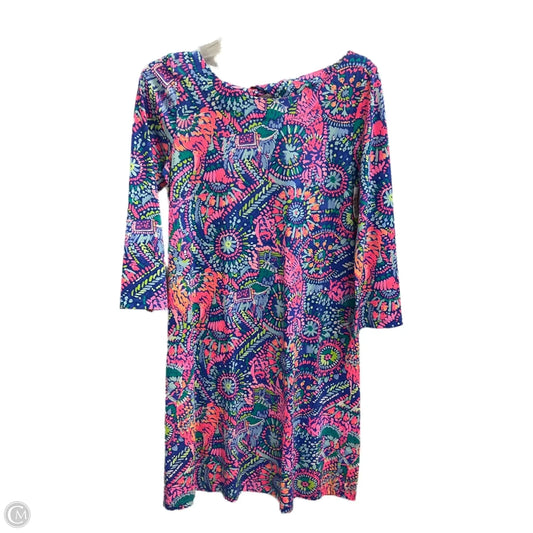 Dress Designer By Lilly Pulitzer In Blue & Pink, Size: S