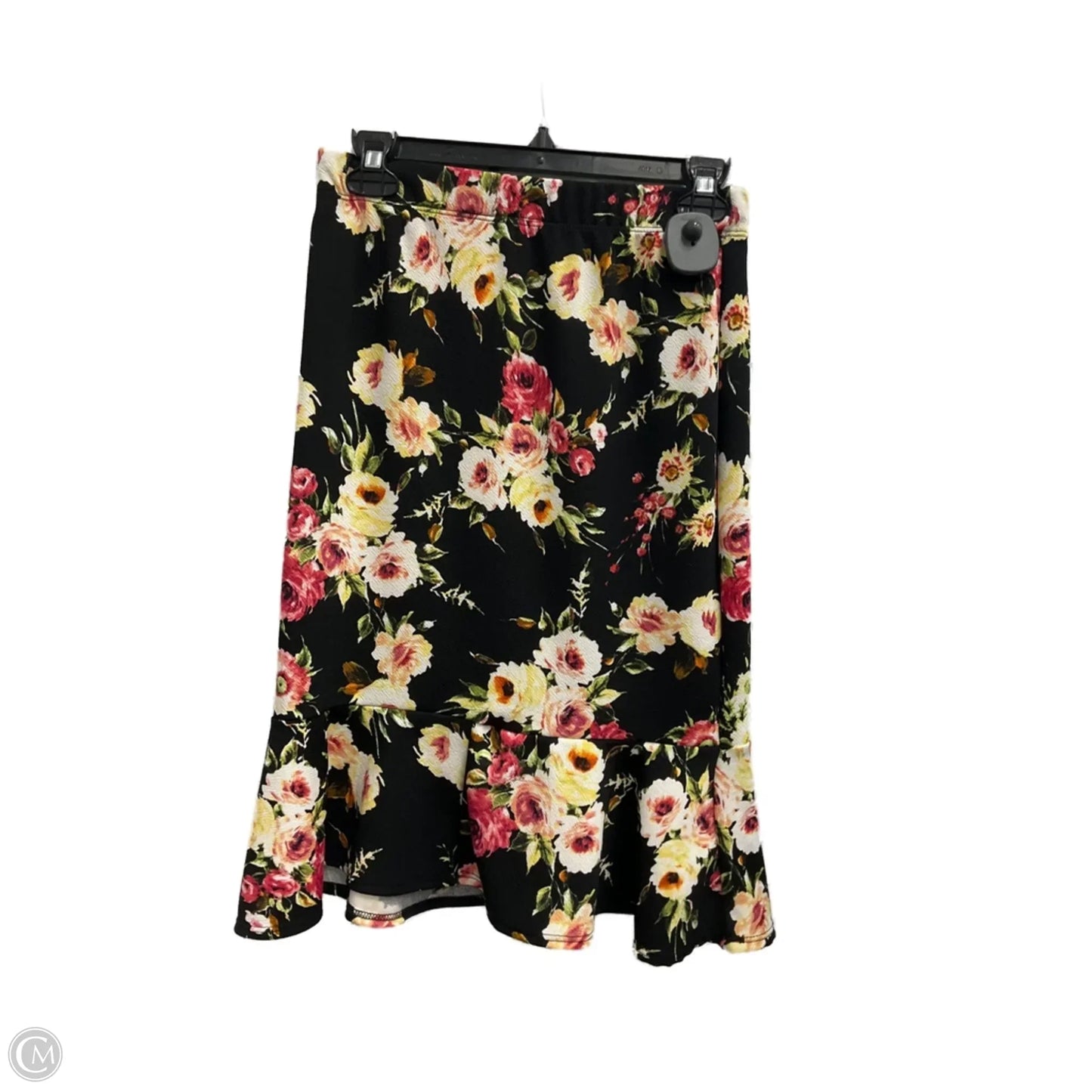 Skirt Midi By Clothes Mentor In Floral Print, Size: Sp