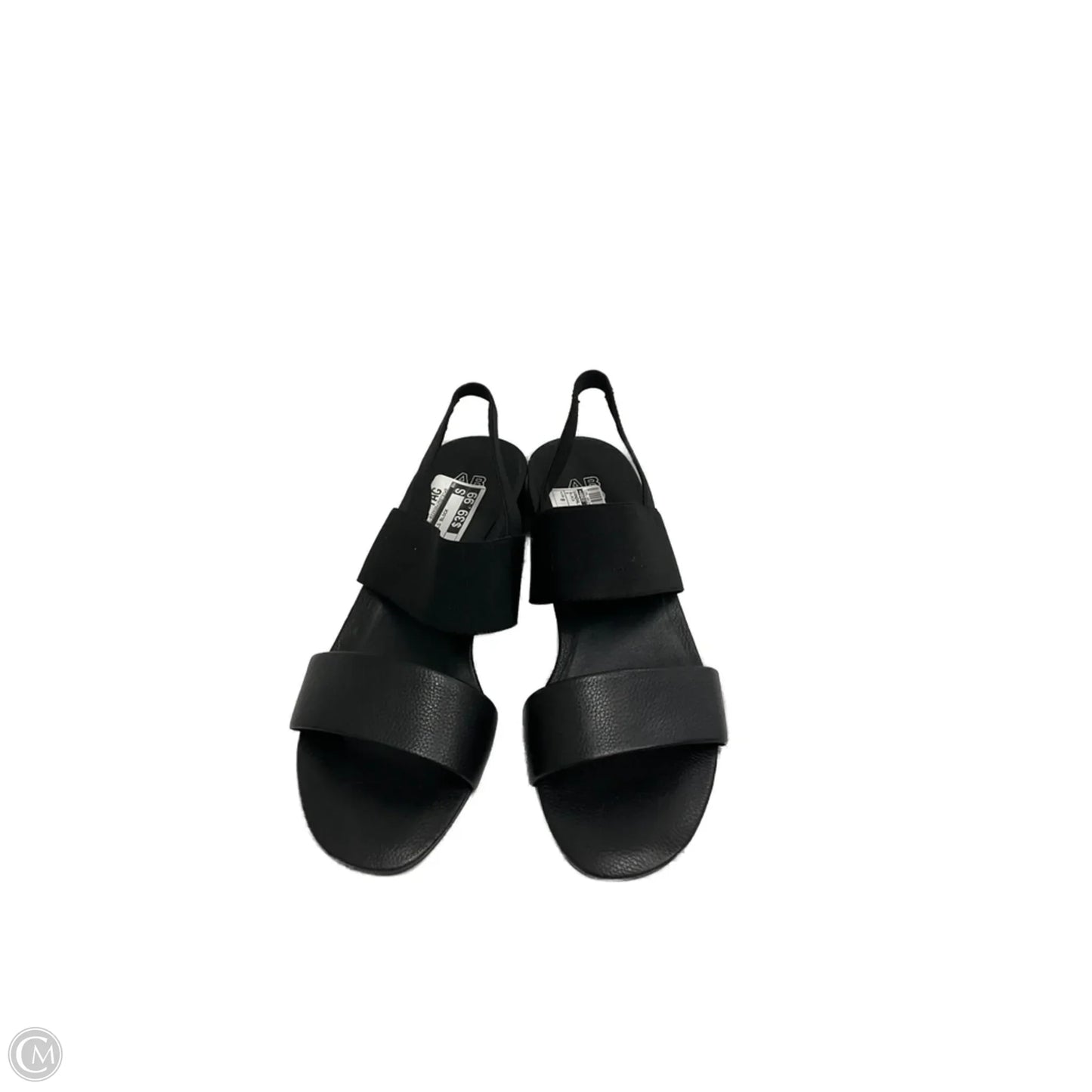 Sandals Heels Block By Abeo In Black, Size: 9