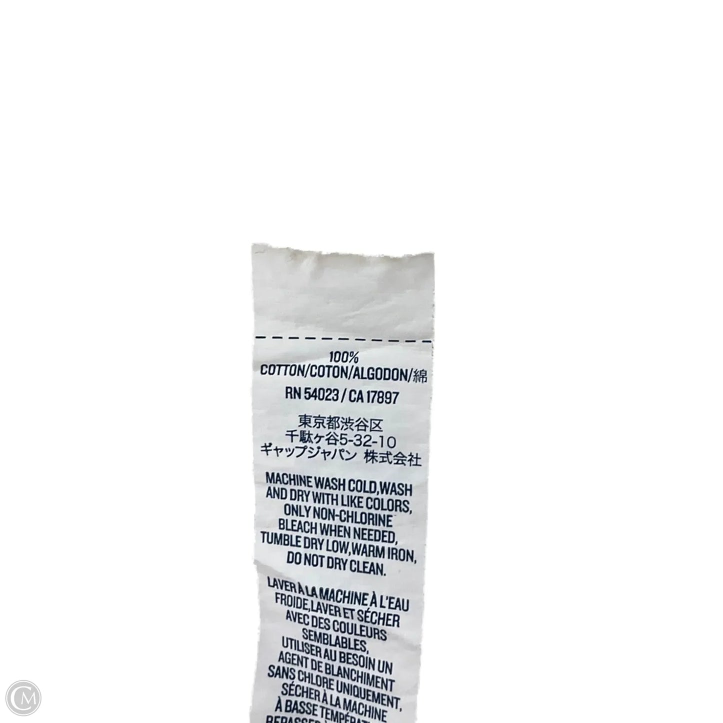 Blouse Long Sleeve By Old Navy In White, Size: Sp