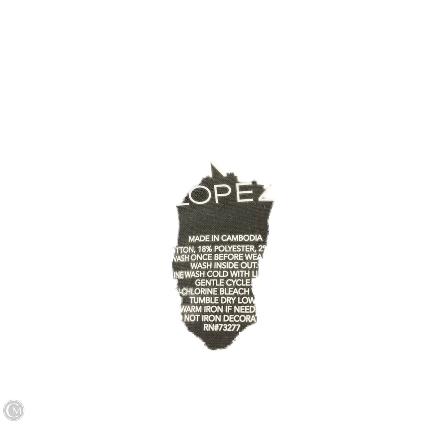 Jeans Skinny By Jennifer Lopez In Black Denim, Size: 4