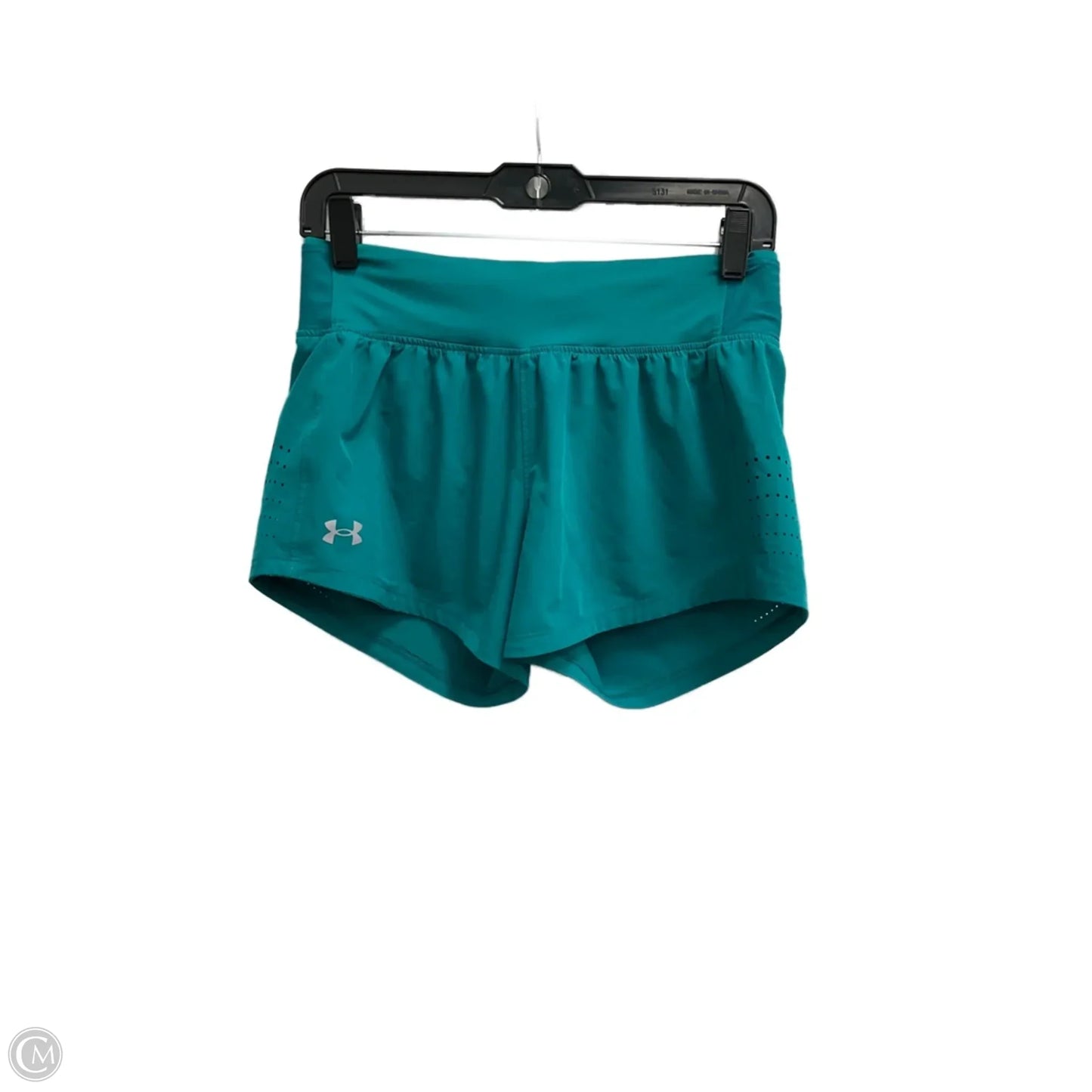 Athletic Shorts By Under Armour In Teal, Size: S