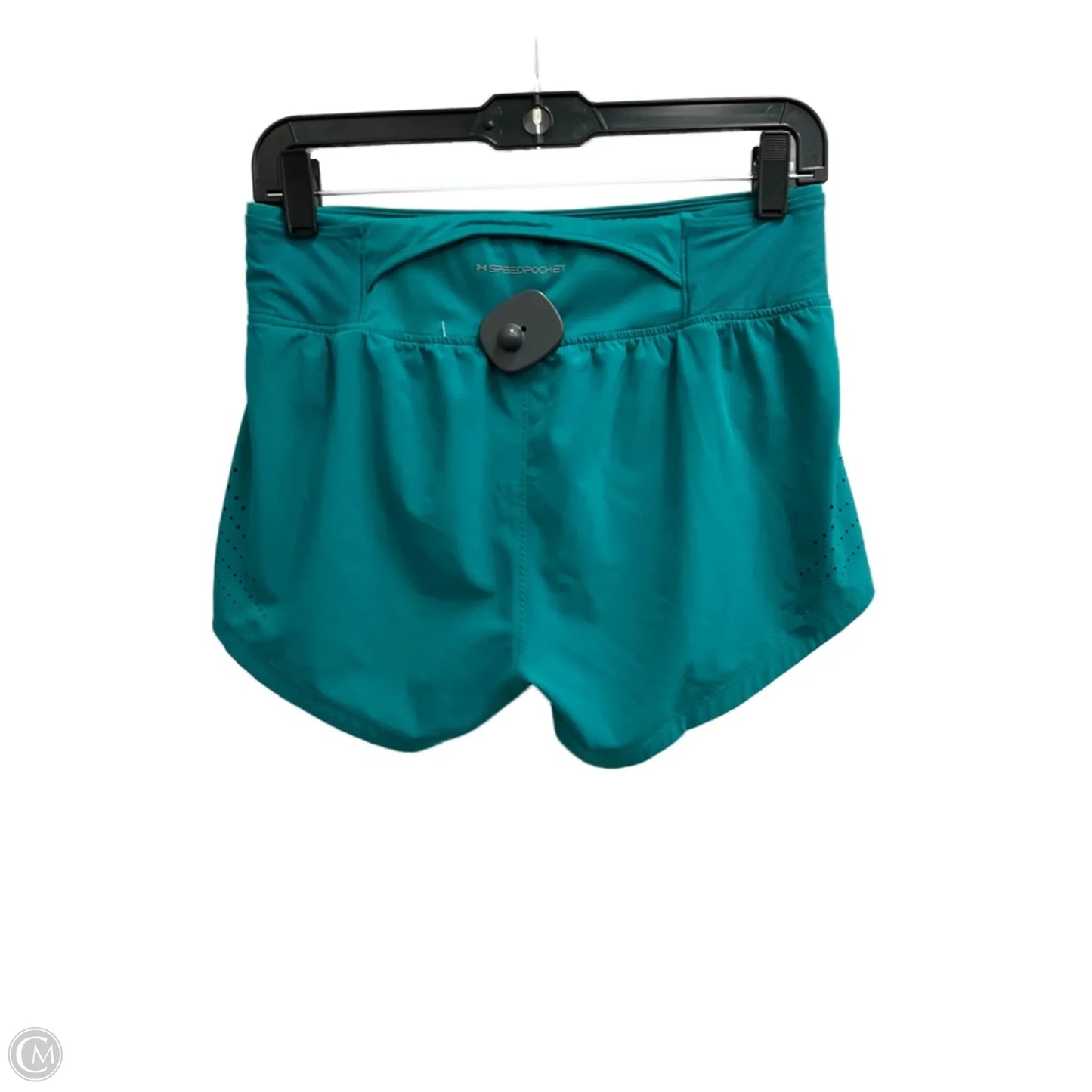 Athletic Shorts By Under Armour In Teal, Size: S