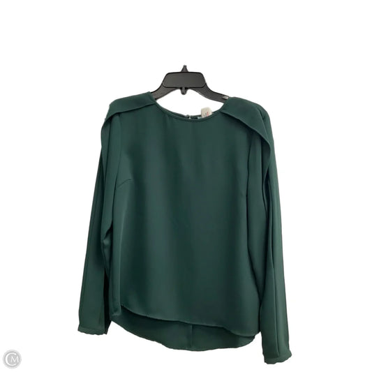 Top Long Sleeve By Antonio Melani In Green, Size: S