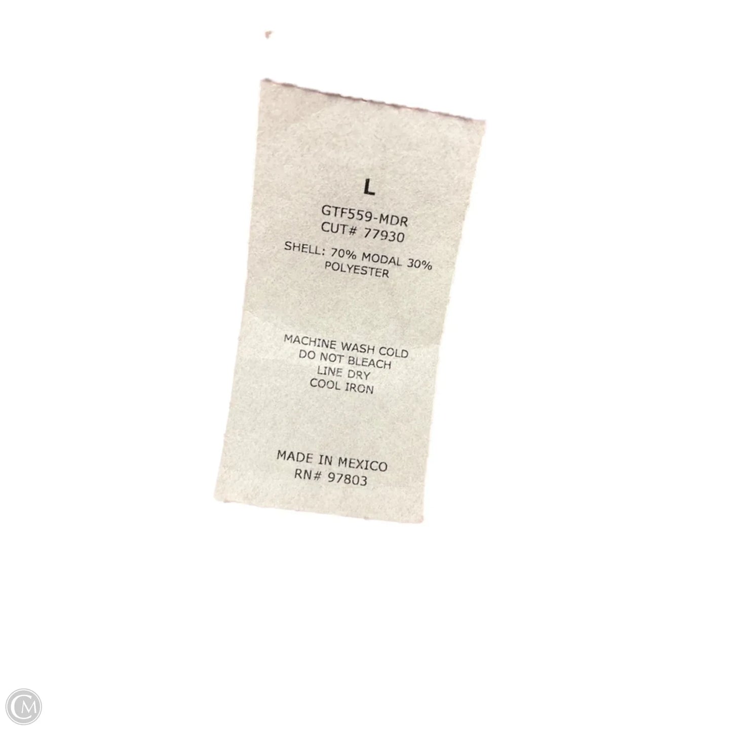 Top Sleeveless By Green Envelope In Red, Size: L