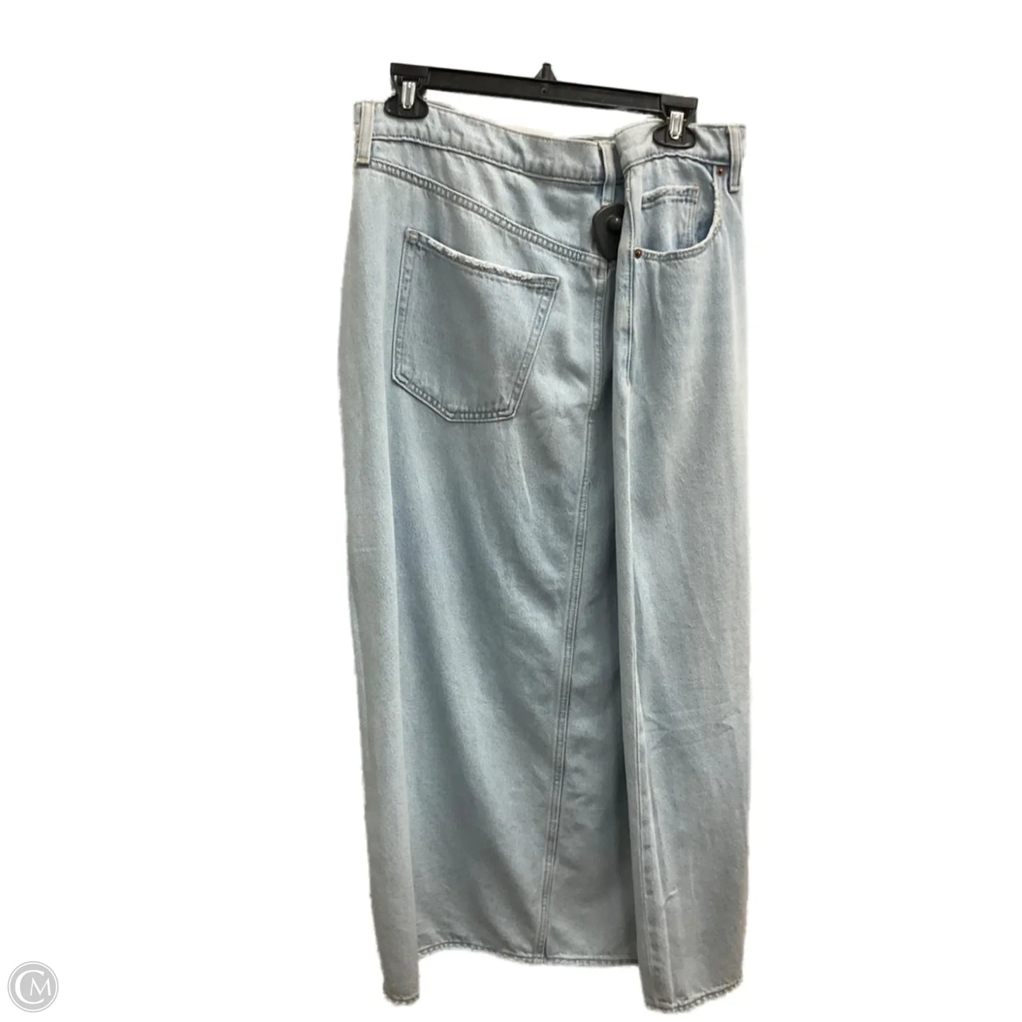 Skirt Maxi By Old Navy In Blue Denim, Size: 18