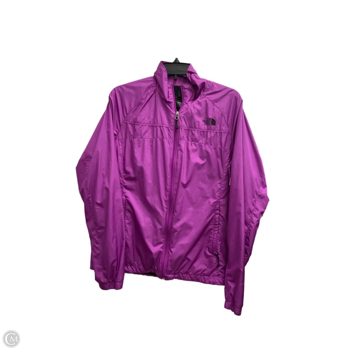 Jacket Windbreaker By The North Face In Purple, Size: L
