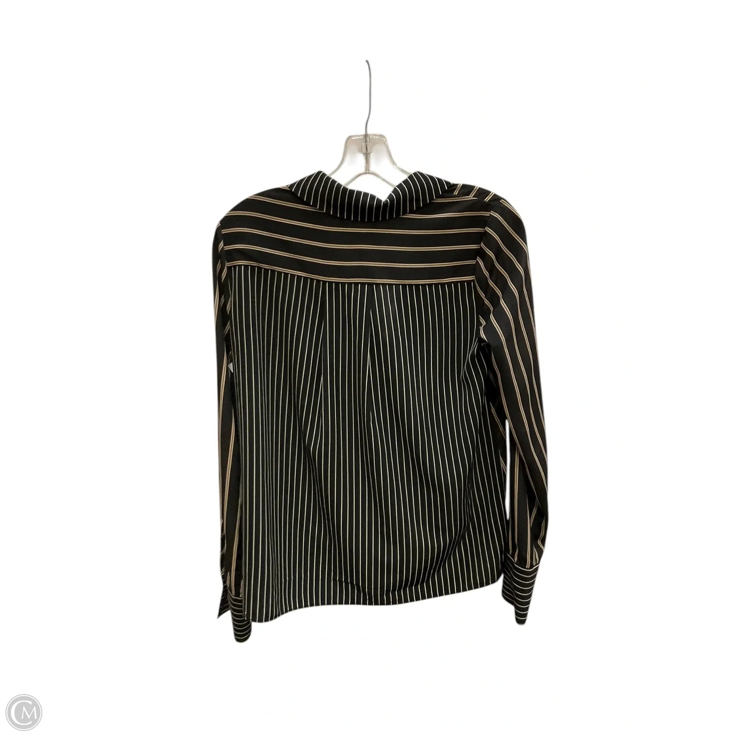 Top Long Sleeve By Bailey 44 In Black & Brown, Size: Xs