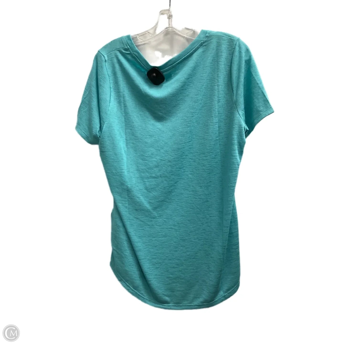 Athletic Top Short Sleeve By Athleta In Blue, Size: L