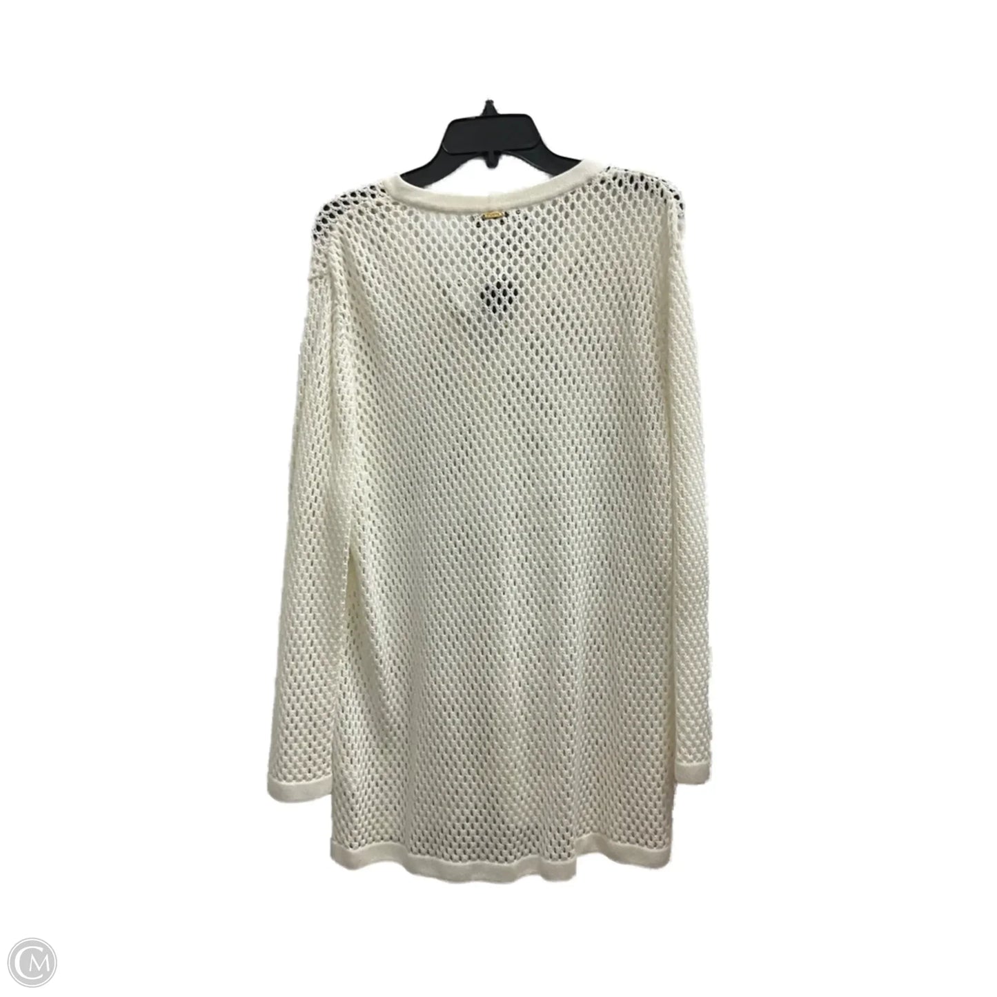 Cardigan Designer By St John Knits In White, Size: L