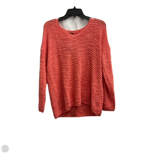 Sweater By Calvin Klein In Coral, Size: Xl