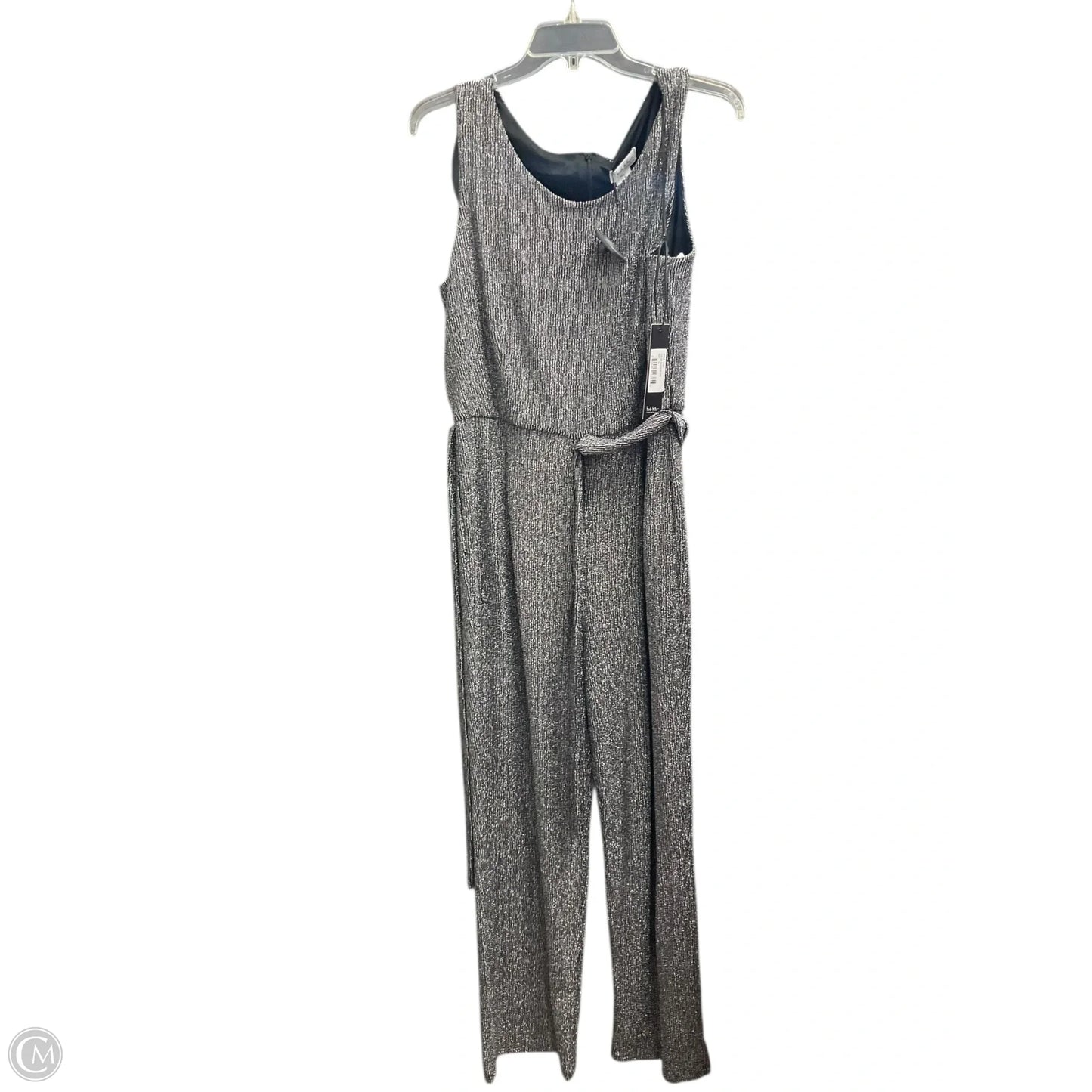 Jumpsuit By Nicole Miller In Silver, Size: Xl