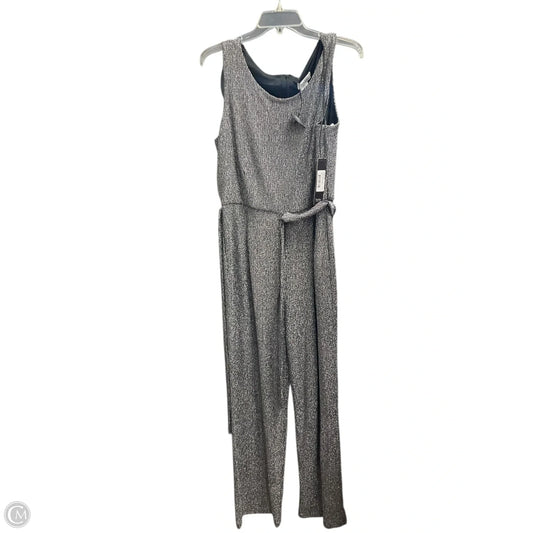 Jumpsuit By Nicole Miller In Silver, Size: Xl