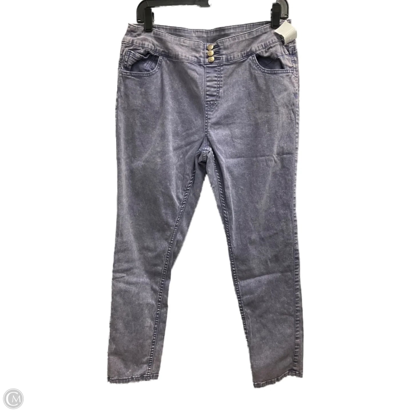 Jeans Skinny By Soft Surroundings In Blue Denim, Size: M