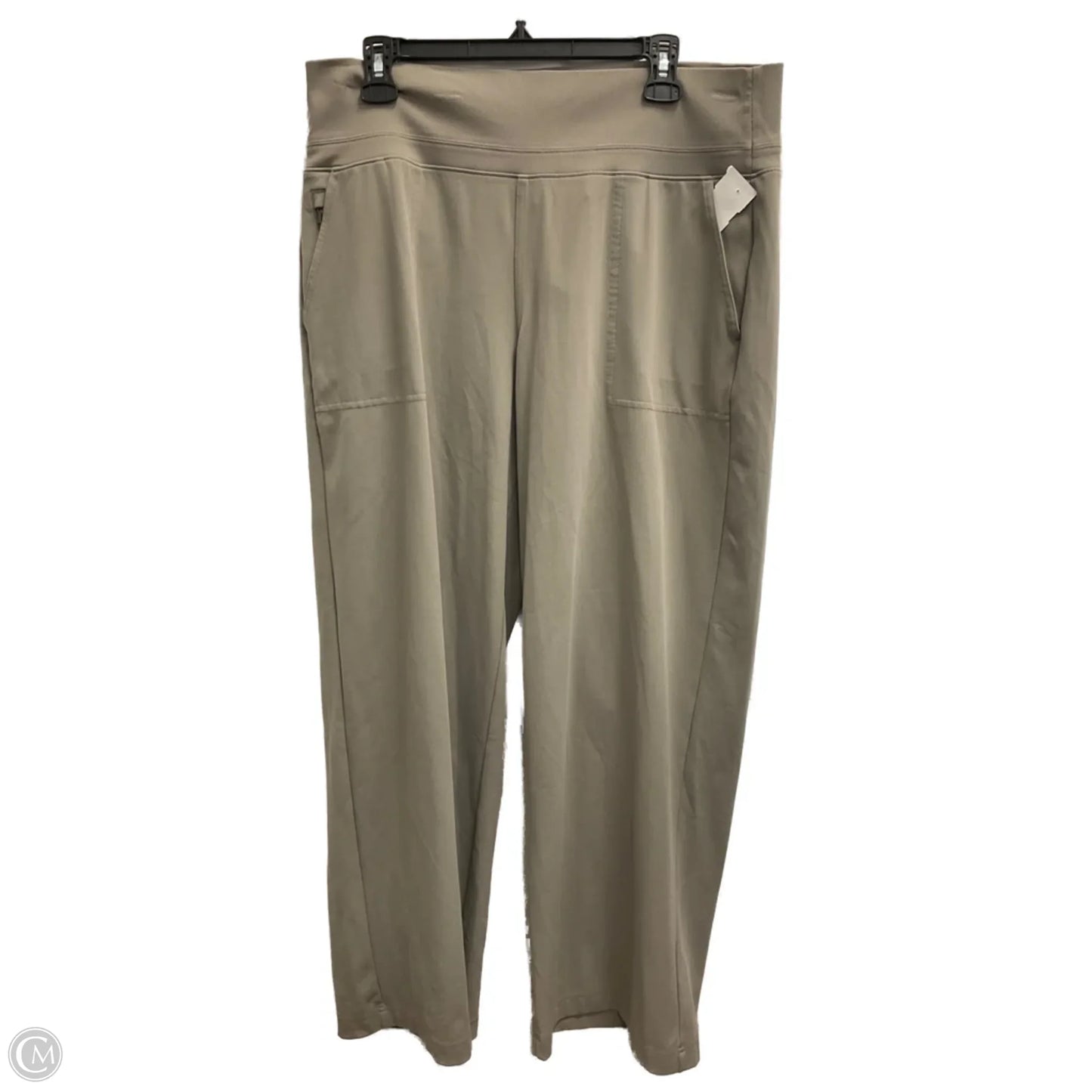 Athletic Pants By Athleta In Taupe, Size: Xl