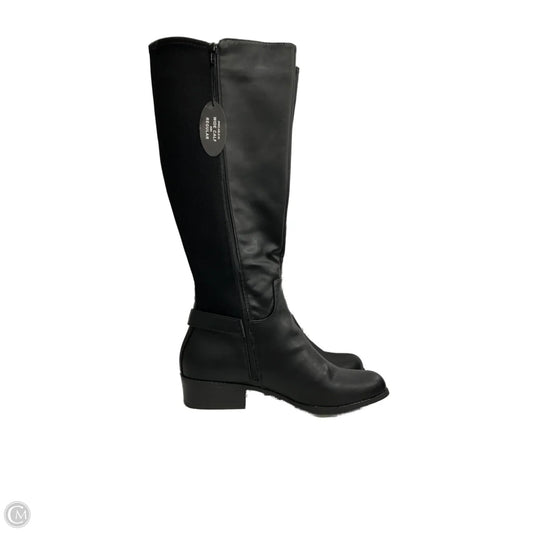 Boots Knee Heels By Alfani In Black, Size: 11