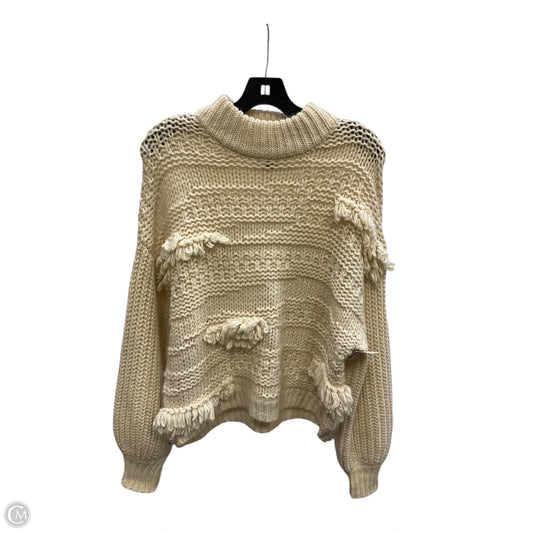 Sweater By Universal Thread In Cream, Size: M