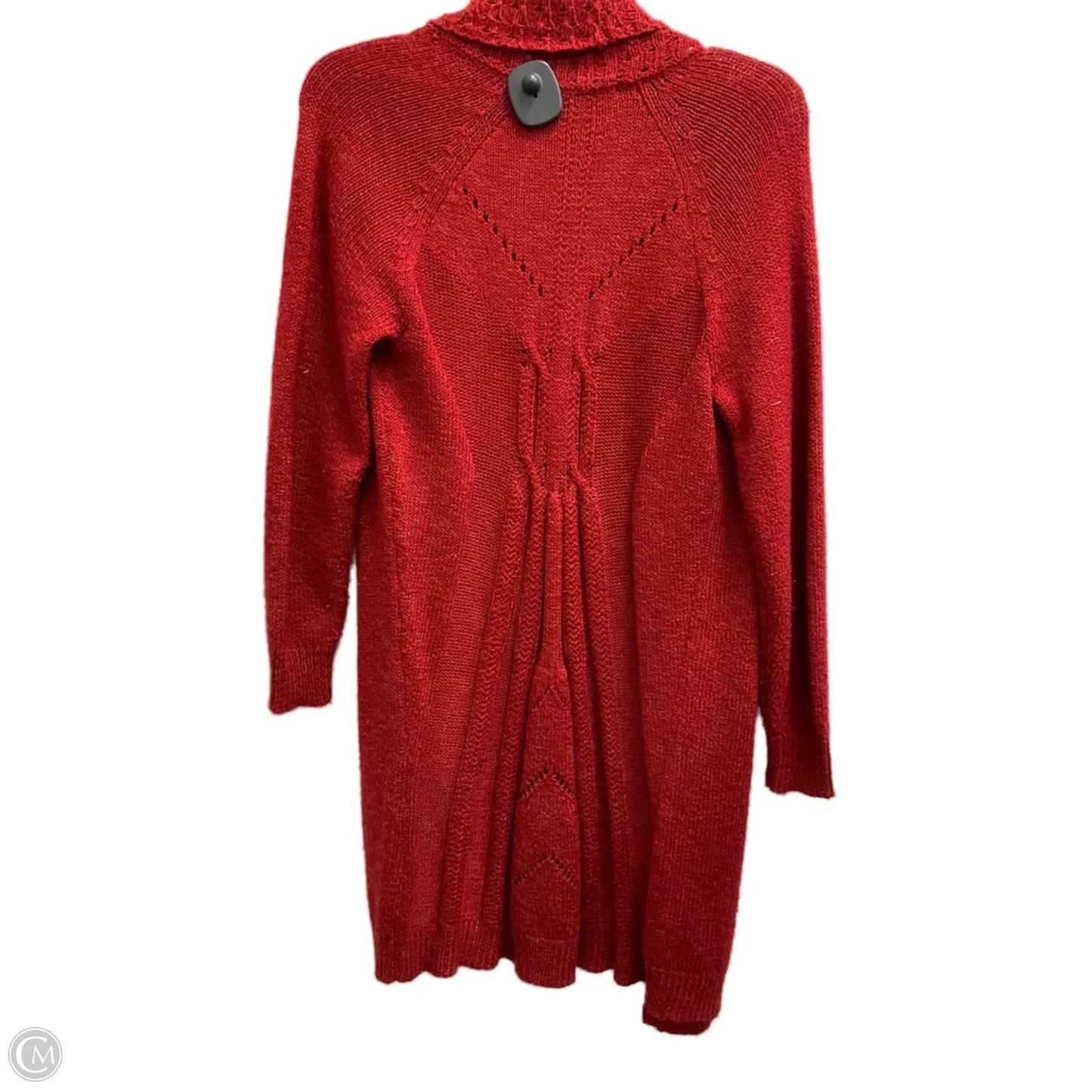 Cardigan By Christopher And Banks In Red, Size: Sp