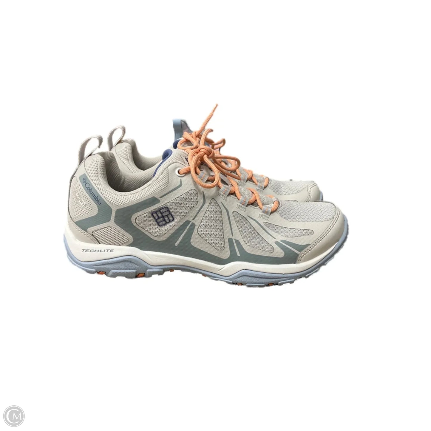 Shoes Athletic By Columbia In Grey & Orange, Size: 8.5