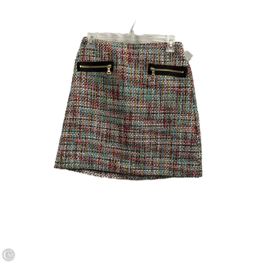 Skirt Mini & Short By Loft In Multi-colored, Size: 0p