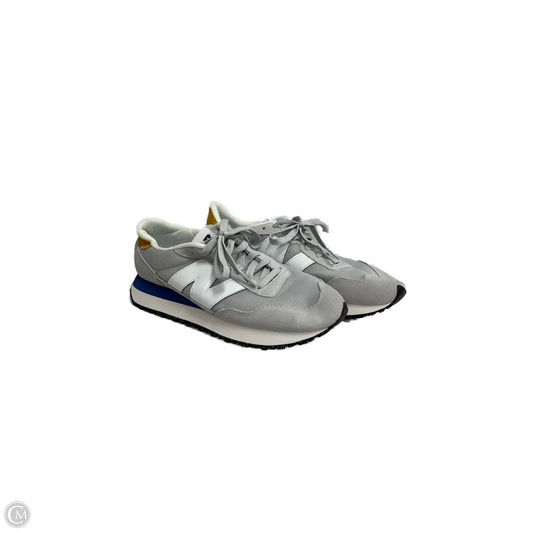 Shoes Athletic By New Balance In Grey & Yellow, Size: 8.5