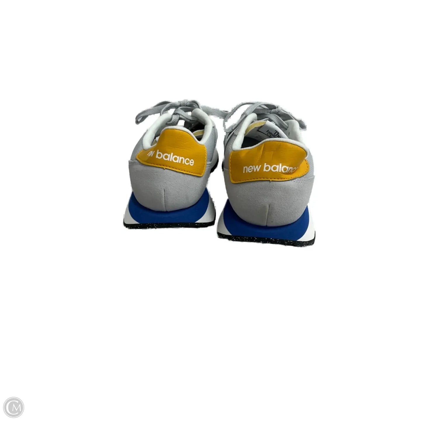 Shoes Athletic By New Balance In Grey & Yellow, Size: 8.5