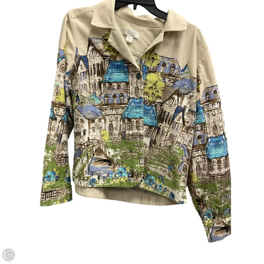 Jacket Shirt By Christopher And Banks In Multi-colored, Size: Xlp