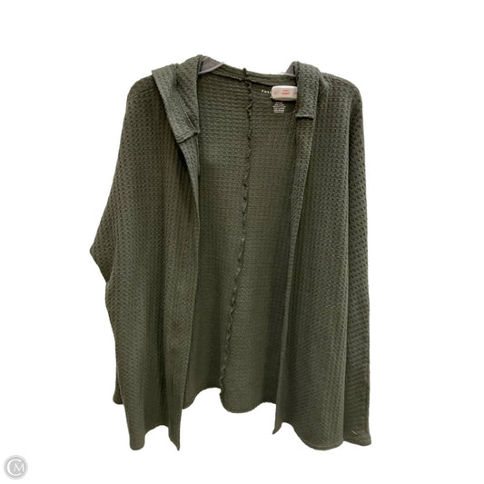 Sweatshirt Hoodie By American Eagle In Green, Size: S