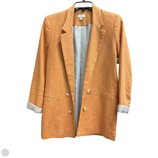 Blazer By Jules & Leopold In Orange, Size: Xs