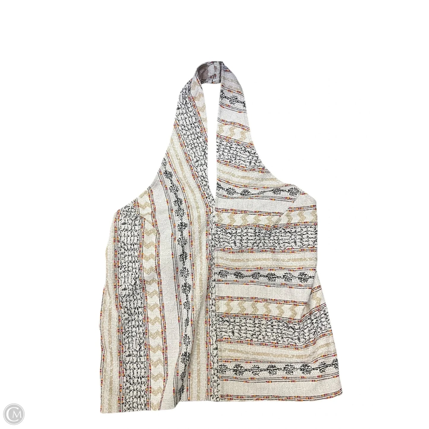 Top Sleeveless By Anthropologie In Striped Pattern, Size: L