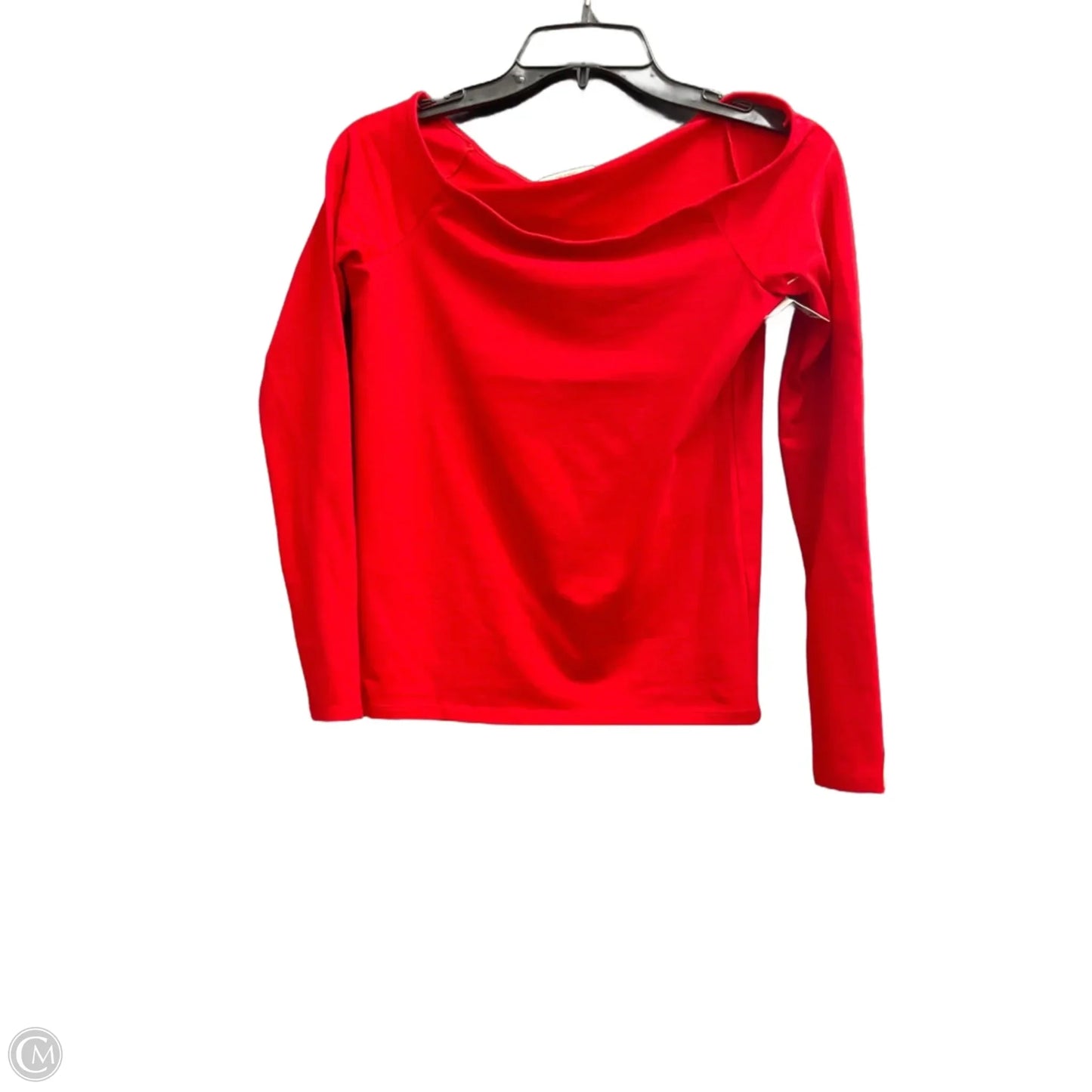 Top Long Sleeve Basic By J. Crew In Red, Size: S