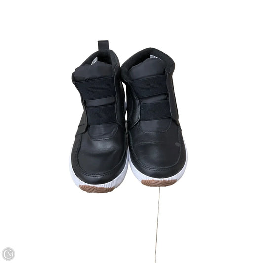 Boots Ankle Flats By Sorel In Black & White, Size: 8