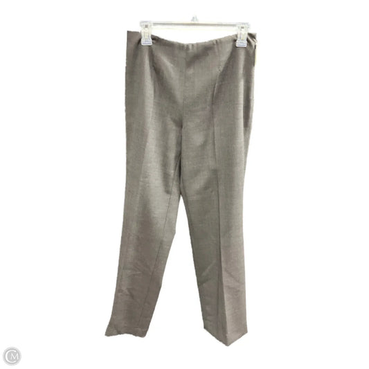Pants Designer By Max Mara In Grey, Size: 10