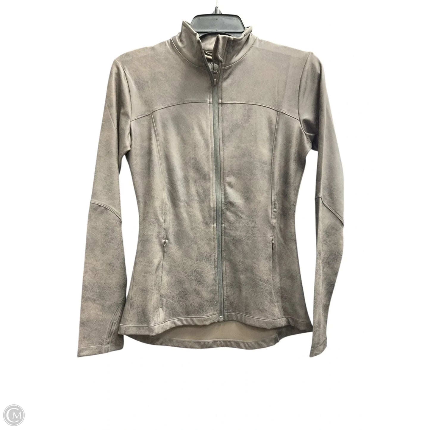 Athletic Jacket By Clothes Mentor In Brown, Size: S