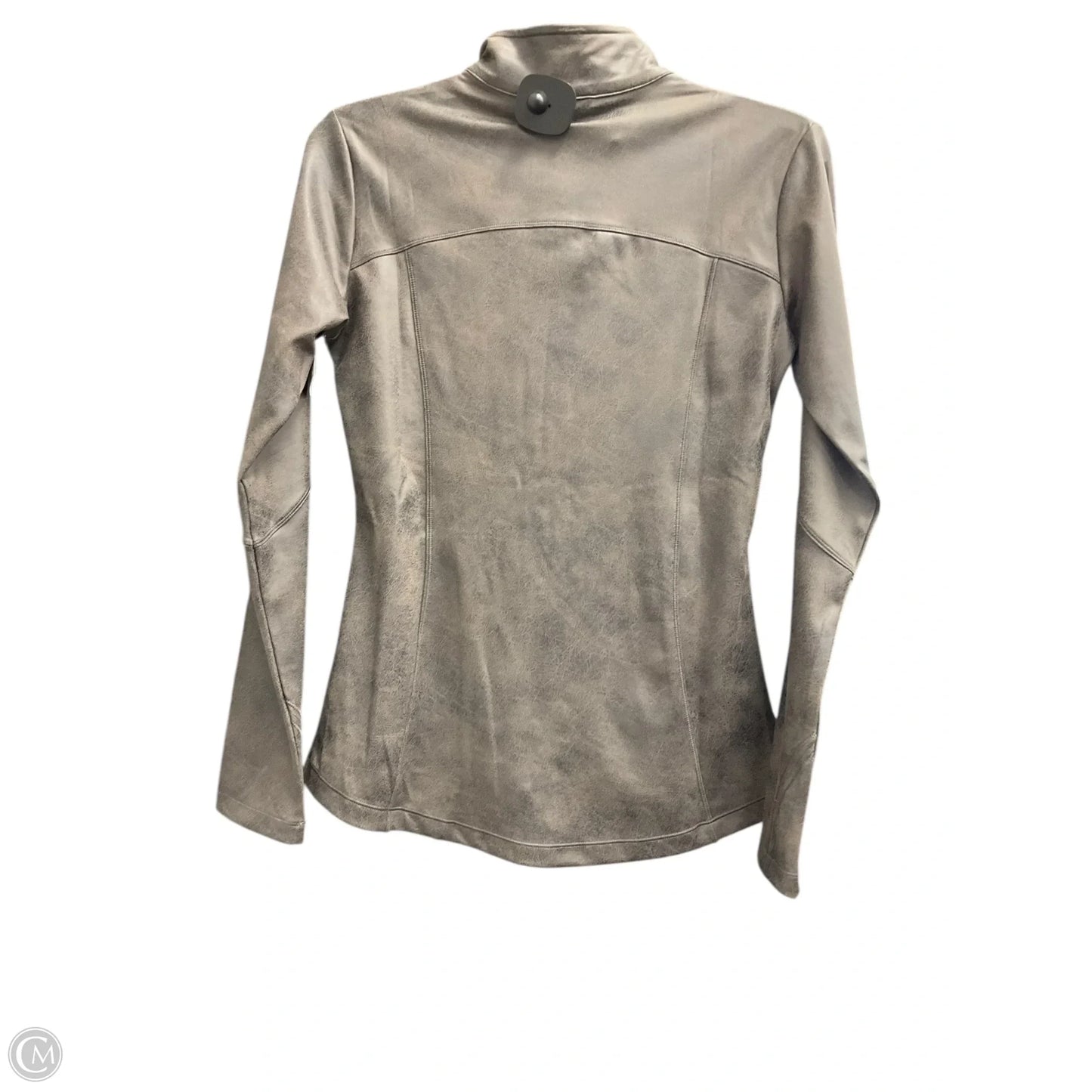 Athletic Jacket By Clothes Mentor In Brown, Size: S