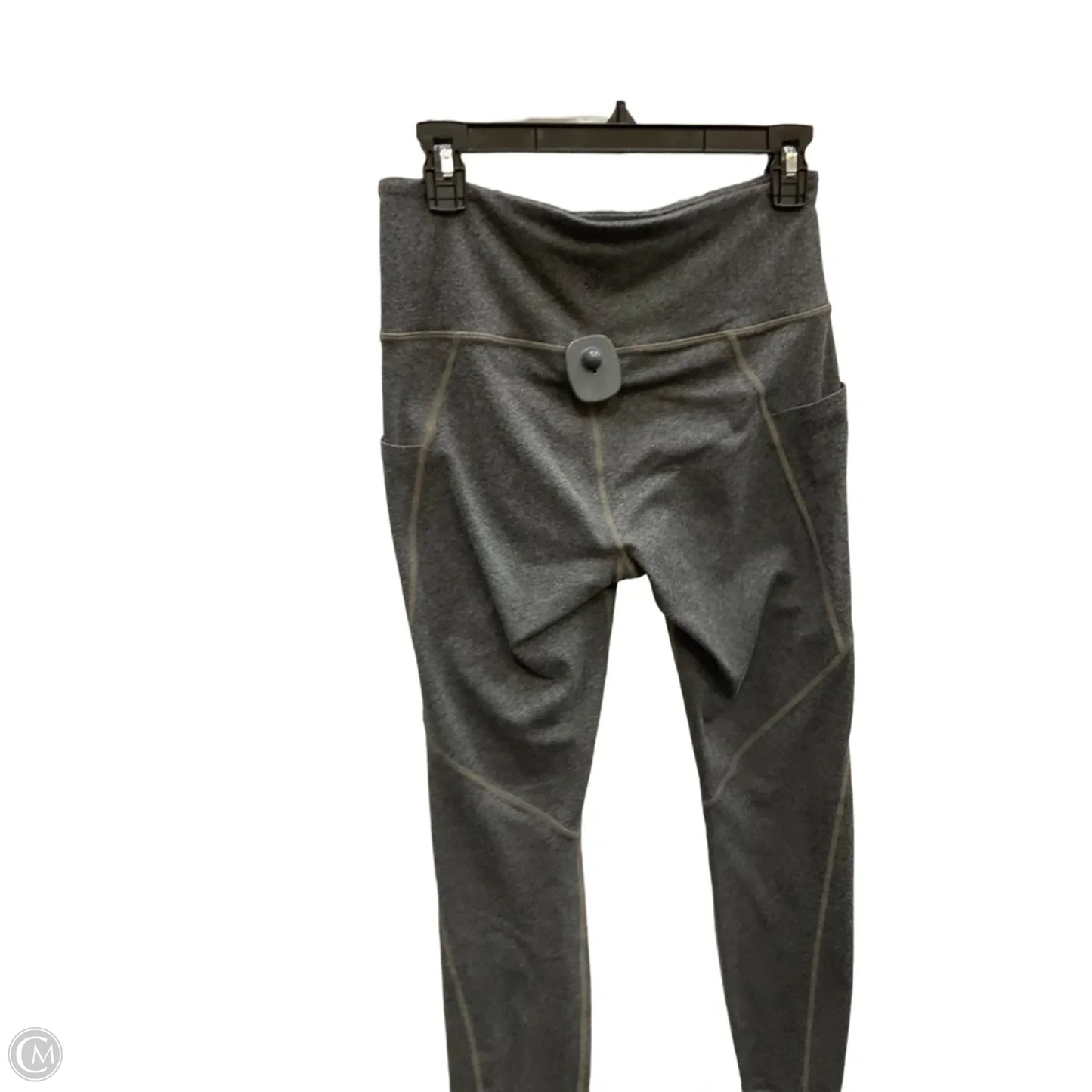 Athletic Leggings By Athleta In Grey, Size: M