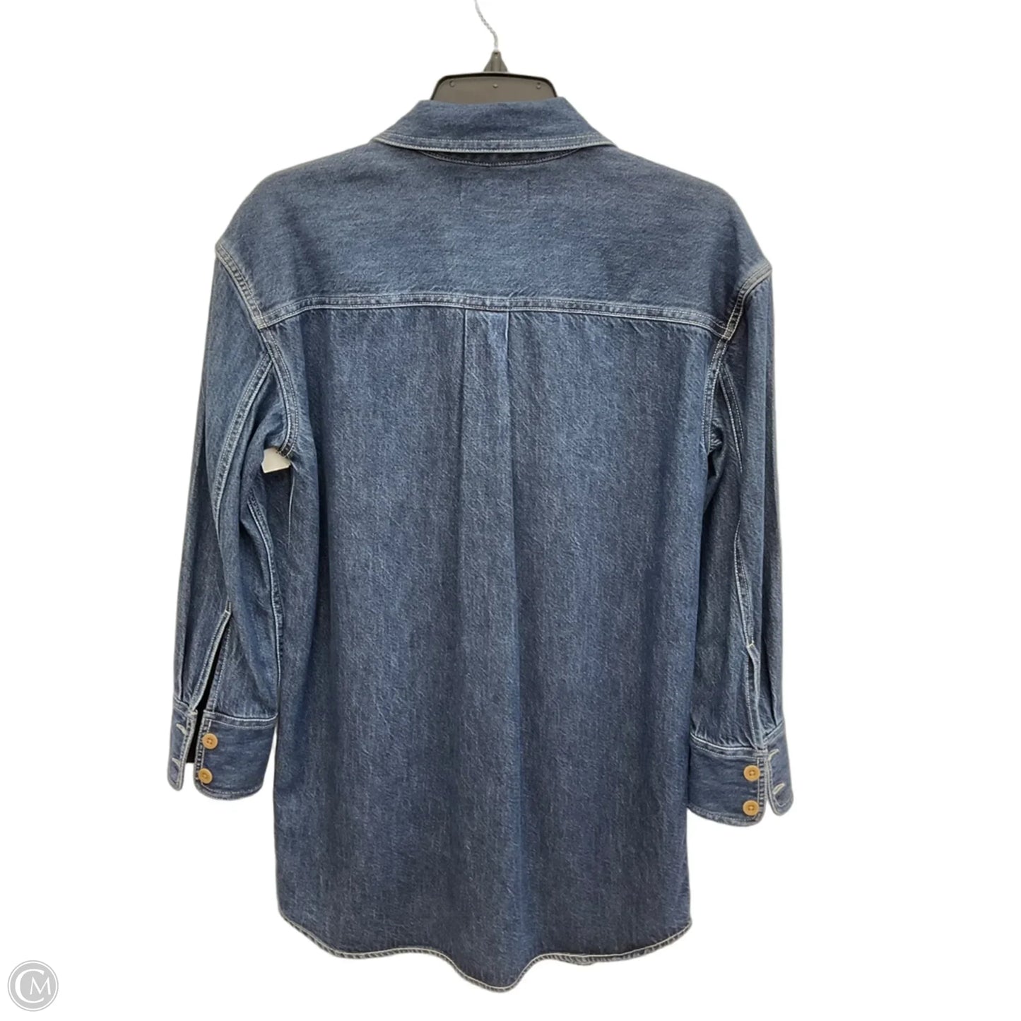 Jacket Denim By Madewell In Blue Denim, Size: Xs