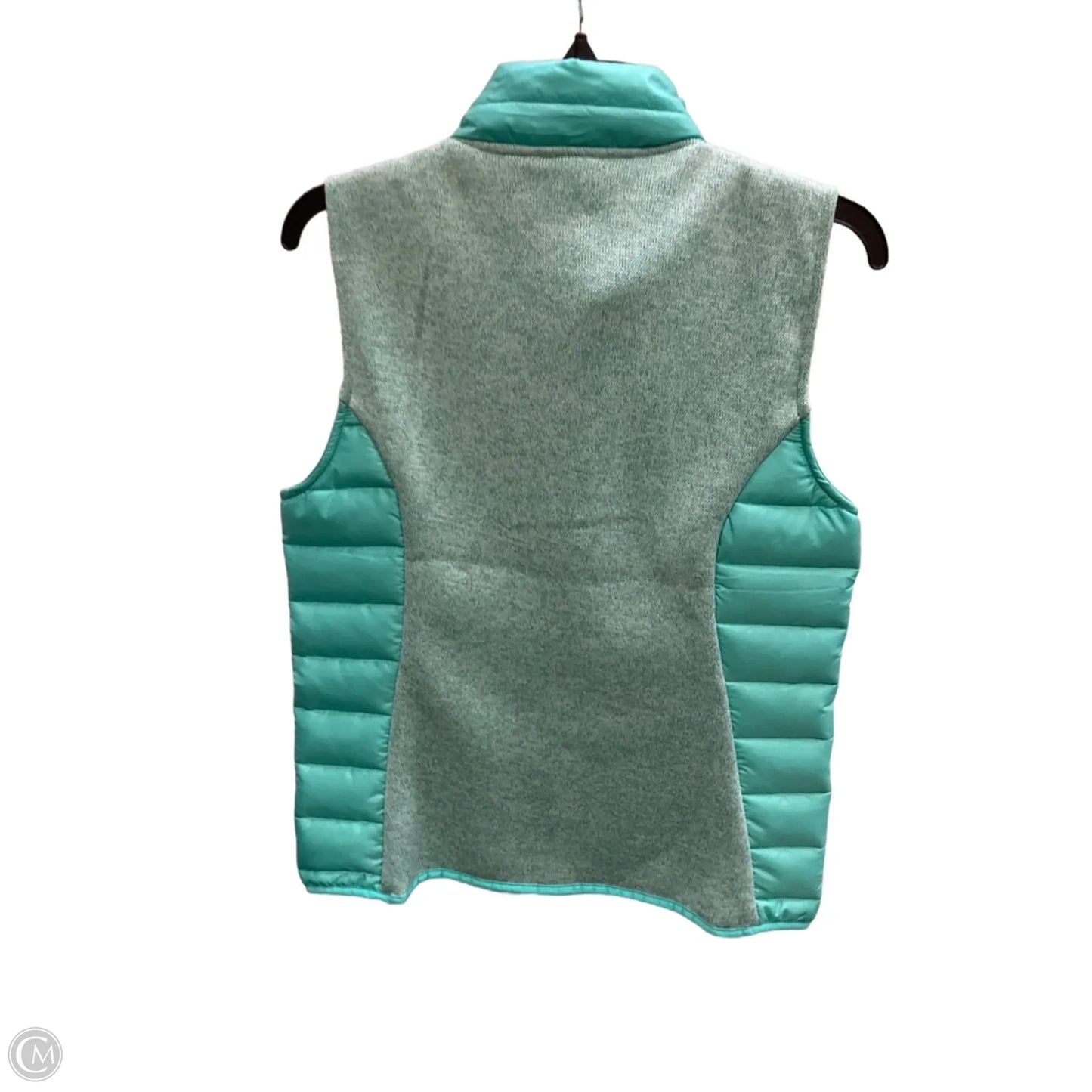 Vest Puffer & Quilted By Free Country In Blue, Size: L