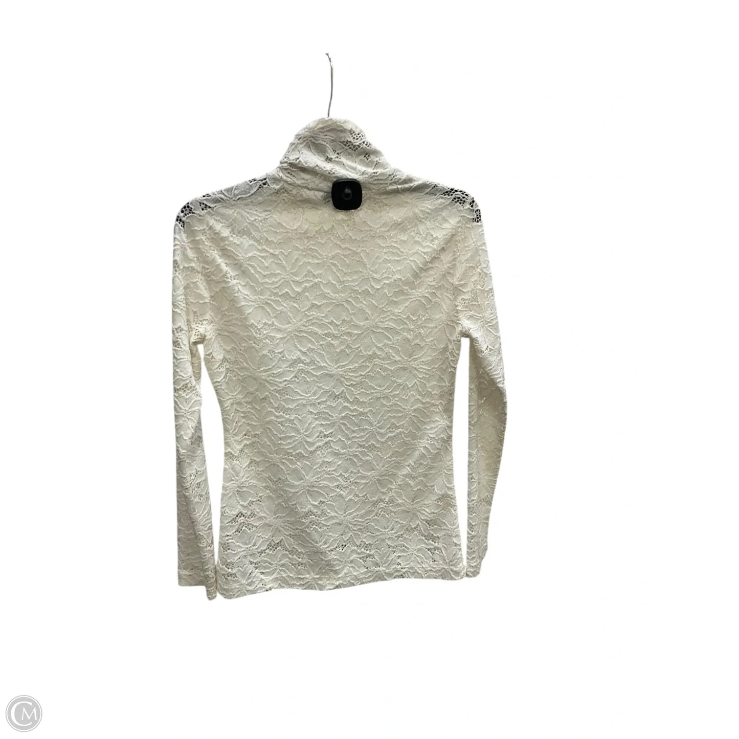 Top Long Sleeve By White House Black Market In White, Size: Xs