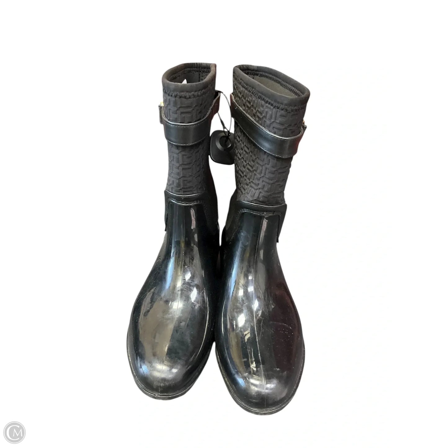 Boots Rain By Tommy Hilfiger In Black, Size: 10
