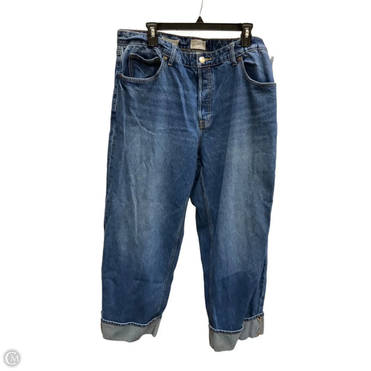 Jeans Wide Leg By Universal Thread In Blue Denim, Size: 16