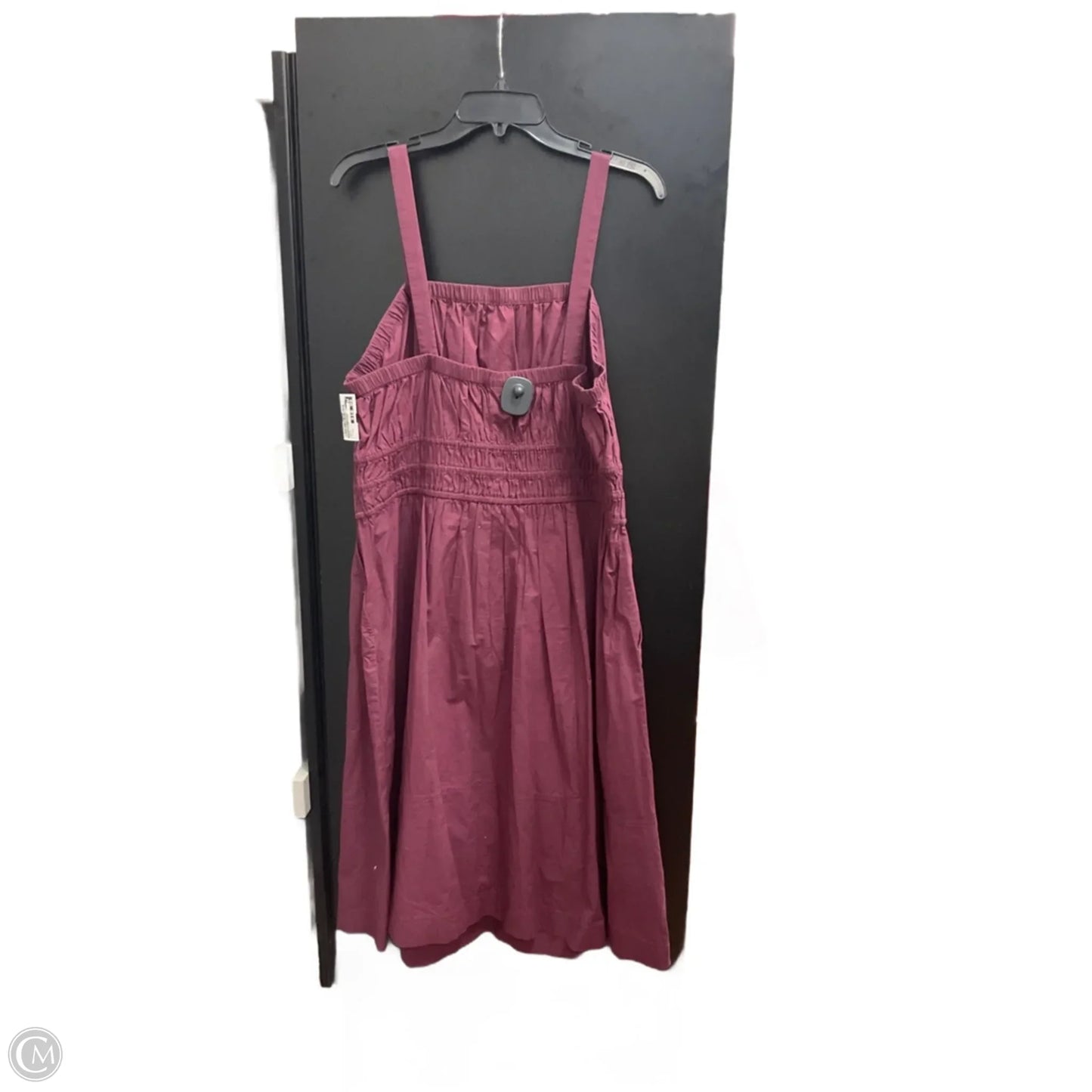 Dress Casual Midi By Universal Thread In Purple, Size: Xxl