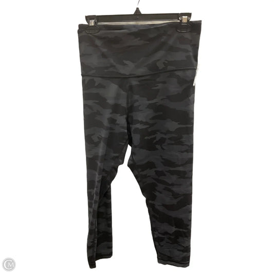 Athletic Capris By Athleta In Camouflage Print, Size: 2x