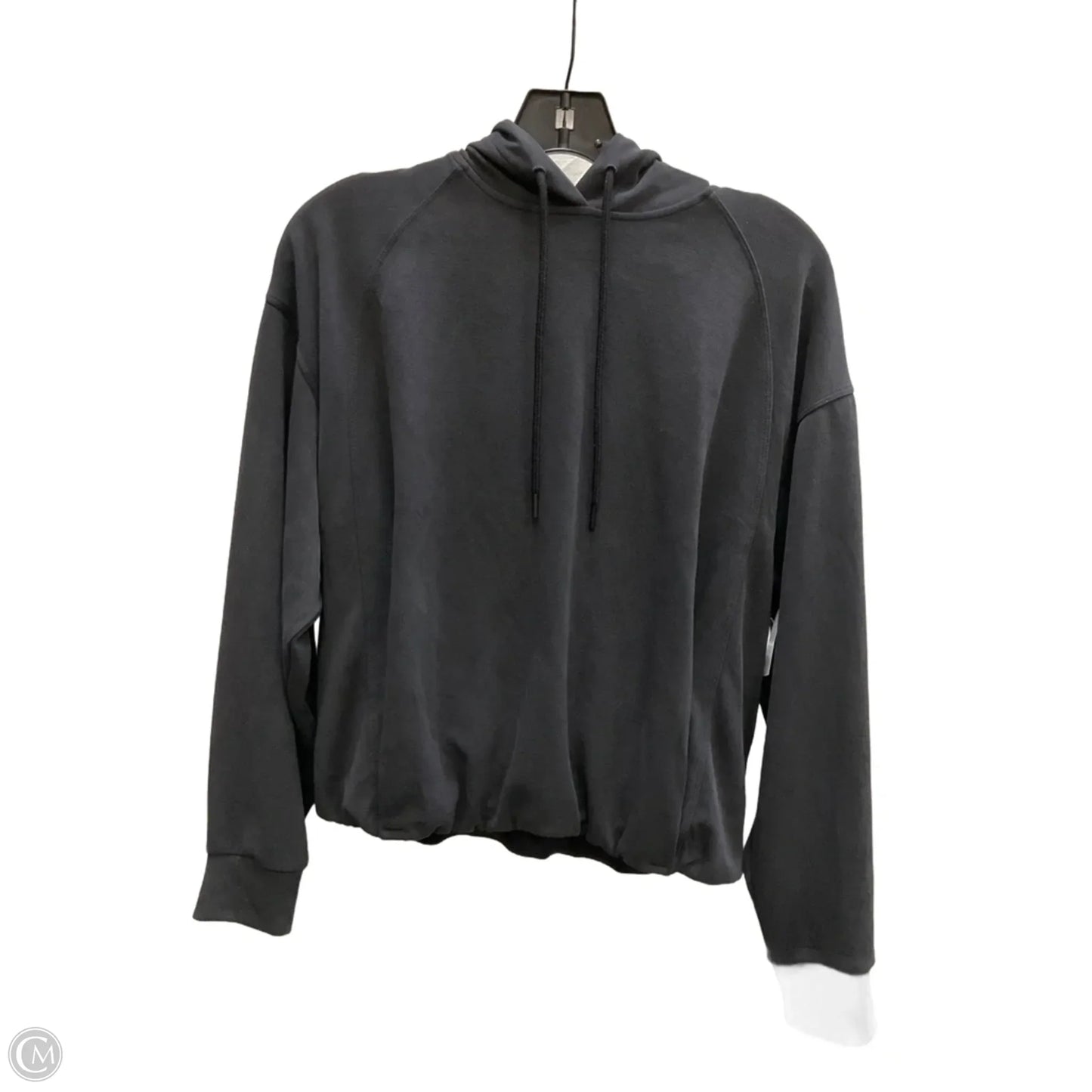 Athletic Top Long Sleeve Hoodie By Athleta In Grey, Size: Sp