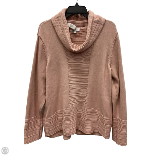Sweater By Calvin Klein In Pink, Size: Xl