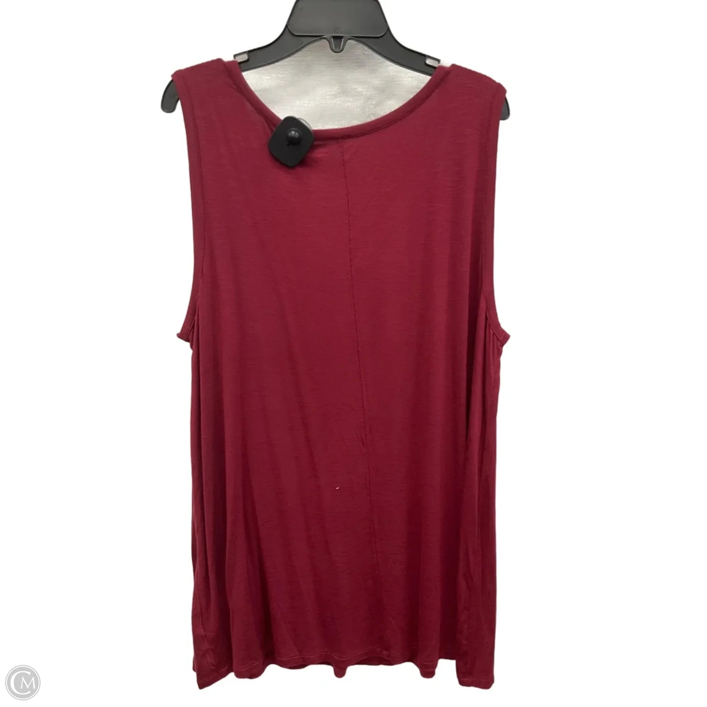 Top Sleeveless By Lane Bryant In Red, Size: Xl