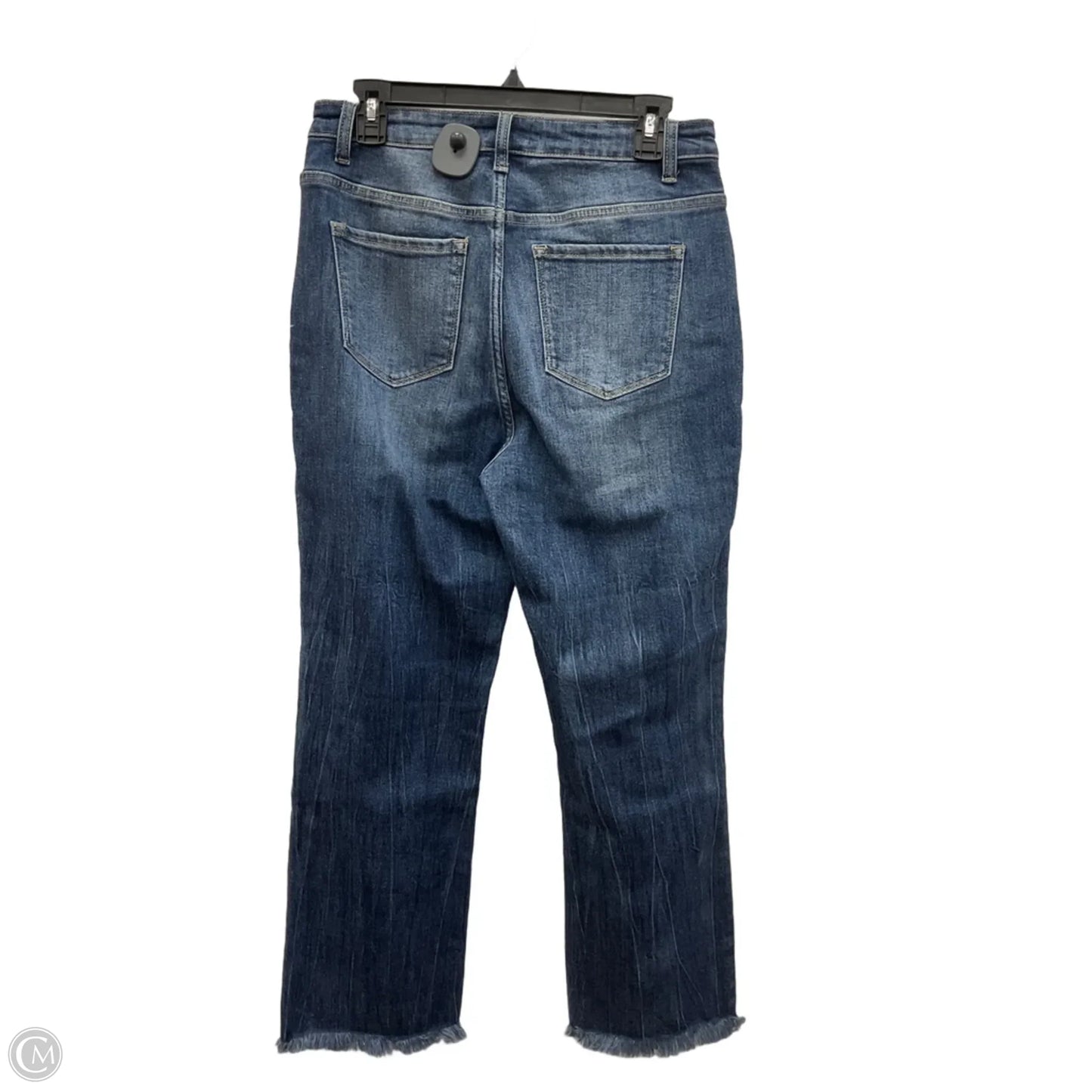 Jeans Boot Cut By Anniewear In Blue Denim, Size: M